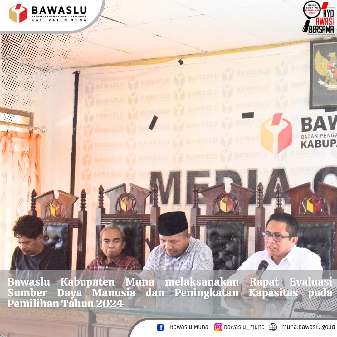 Rapat Evaluasi Sumber Daya Manusia serta Peningkatan Kapasitas SDM