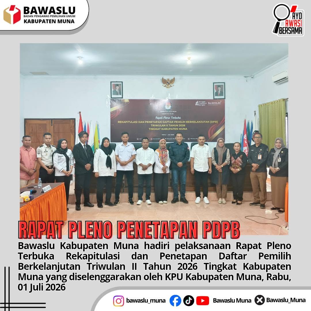 Rapat Pleno Penetapan PDPB