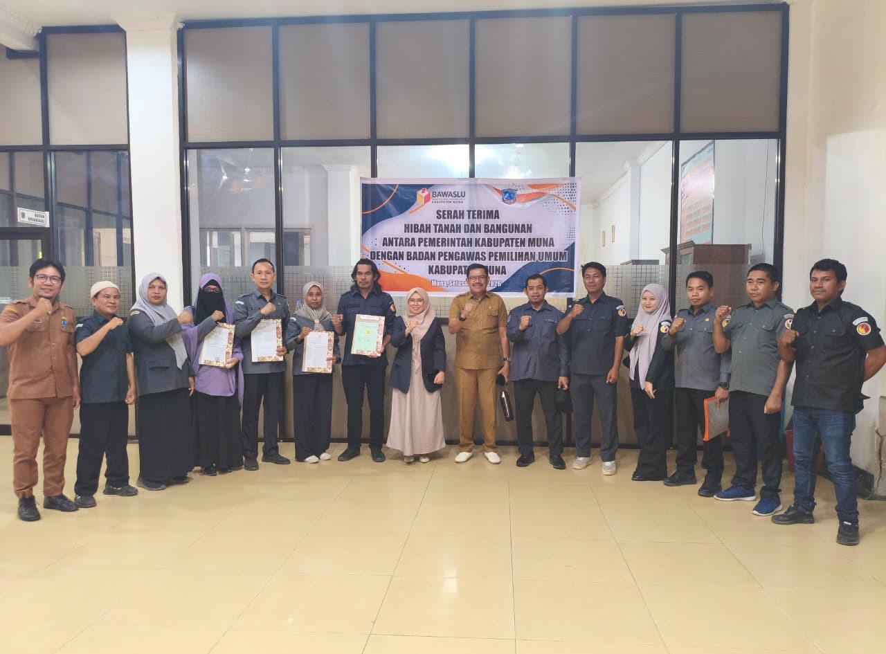 Serah terima Dokumen Hibah Tanah dan Bangunan Gedung Kantor Dinas Peternakan Lama