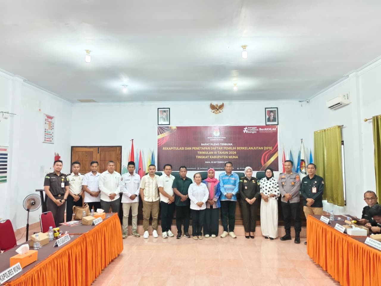 Rekapitulasi dan Penetapan Daftar Pemilih Berkelanjutan (DPB) Triwulan III Tahun 2026