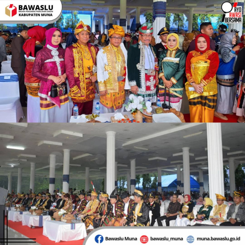 Pelaksanaan Upacara Peringatan Hari Ulang Tahun (HUT) ke 66 Kabupaten Muna
