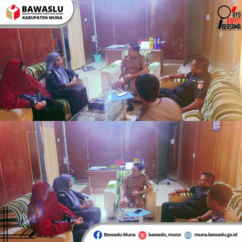 Koordinasi Ke Kantor Dukcapil Muna dalam Upaya Pencegahan Pengawasan PDPB