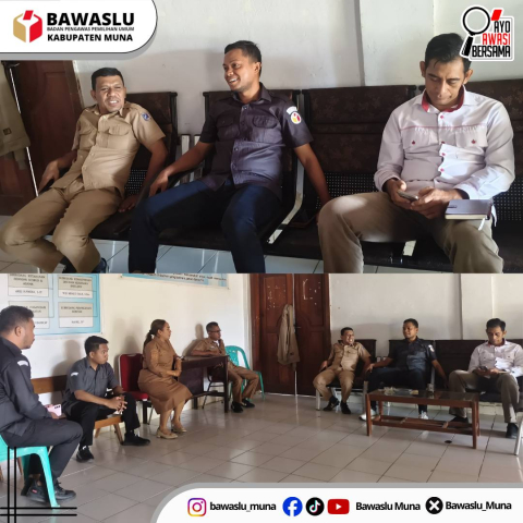 Diskusi demokrasi dan kepemiluan bersama Instansi Badan Kesatuan Bangsa dan Politik (Kesbangpol)