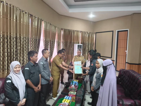 serah terima Hibah Tanah dan Bangunan Gedung Kantor Dinas Peternakan Lama