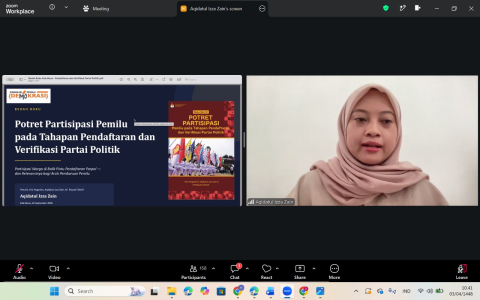 Bedah Buku Zoom KPU