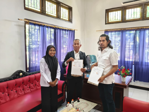 Kerja sama dengan Kantor Cabang Dinas (KCD) Pendidikan dan Kebudayaan Kabupaten Muna 