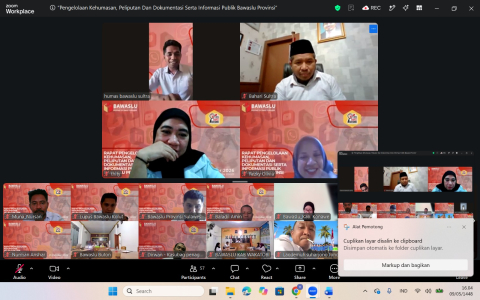 Rapat Pengelolaan Kehumasan, Peliputan dan Dokumentasi, serta Informasi Publik