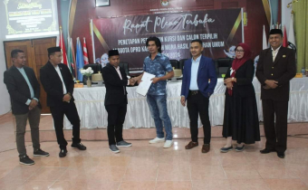 Rapat Pleno Terbuka Penetapan Perolehan Kursi Partai Politik