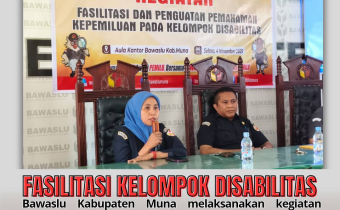 Fasilitasi dan Penguatan Pemahaman Kepemiluan Pada Kelompok Dishabilitas