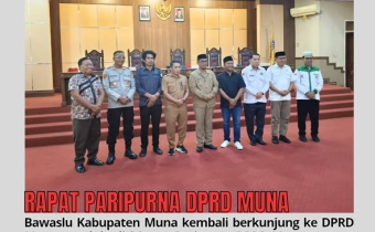 Rapat Paripurna DPRD Muna