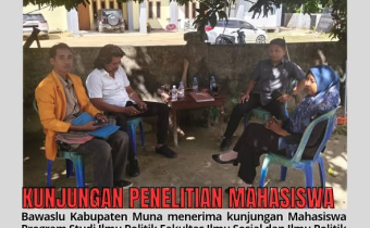 kunjungan Mahasiswa Program Studi Ilmu Politik Fakultas Ilmu Sosial dan Ilmu Politik