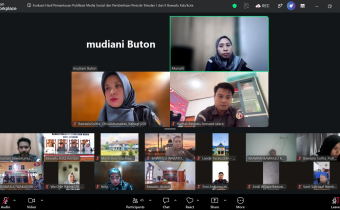 Rapat Evaluasi Pemantauan Publikasi Media Sosial dan Pemberitaan
