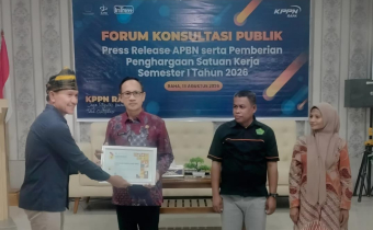 Kinerja Sekretariat Bawaslu Muna Berbuah Penghargaan dari KPPN Raha