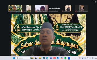 Tanamkan Nilai Sabar dan Tabah dalam Pengawasan Pemilu